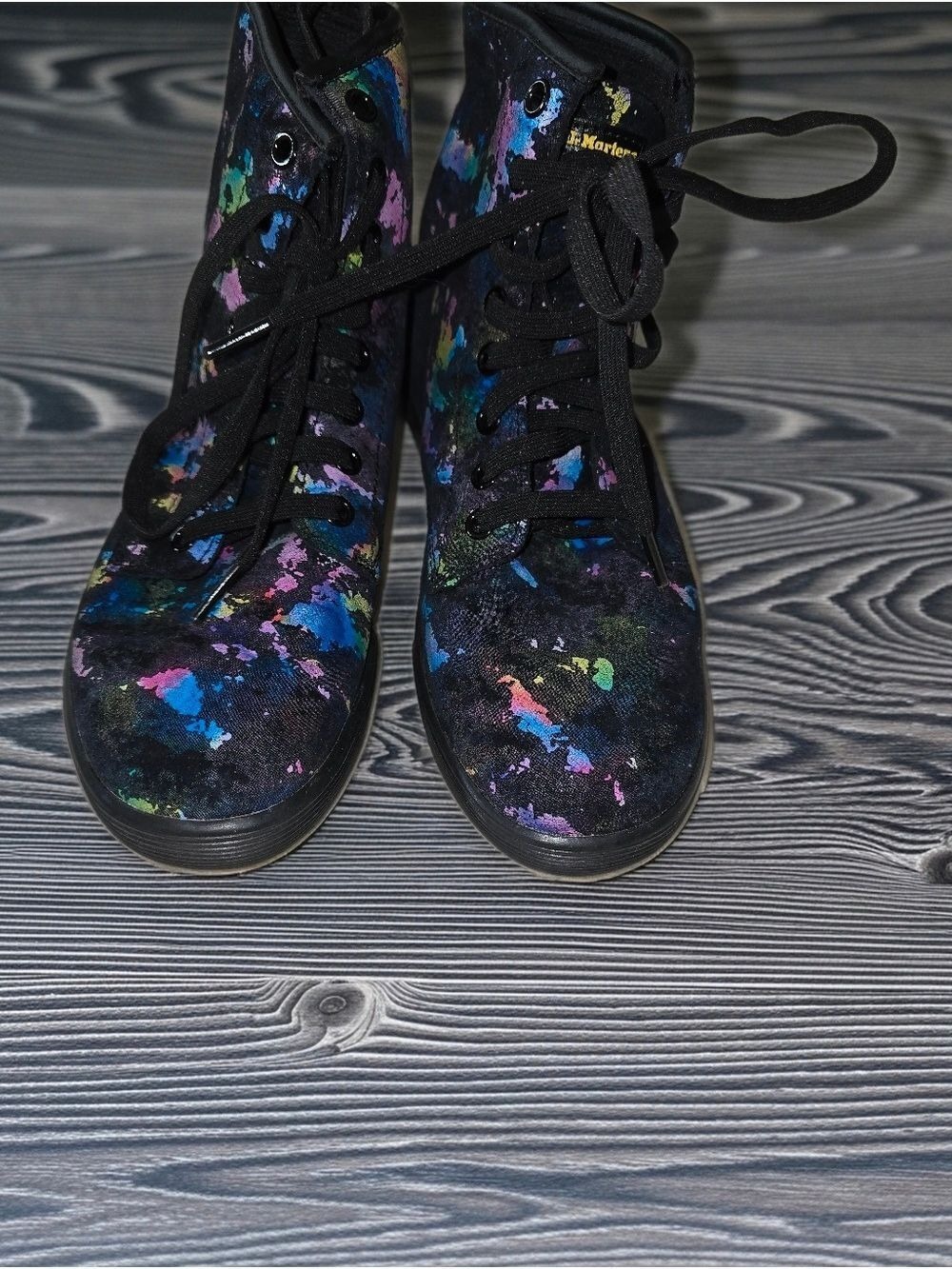 Dr. Martens Women's Sheridan Confetti Suede Boots - Picture 4 of 7